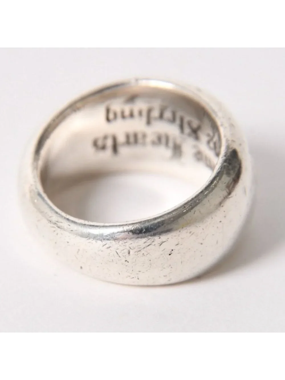Chrome Hearts Sea CH Sea Ring Sterling Silver